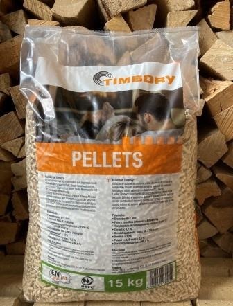Timbory Premium Holzpellets ENplus-A1 & DINplus – 70 × 15 kg Säcke (1.050 kg)