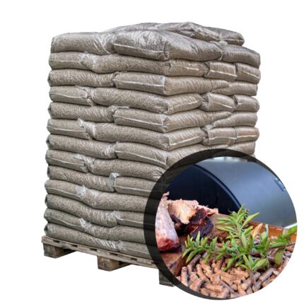 Premium Holzpellets ENplus A1 – 15 kg Säcke, 6 mm, 990 kg pro Palette