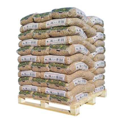 NaturKraft Premium-Holzpellets ENplus-A1 – 66 Säcke à 15 kg (990 kg Palette)